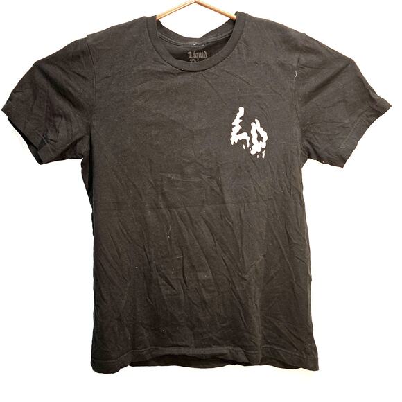 Liquid Death “Hydrate or Die” Skull Graphic Tee Size M - Picture 2 of 2